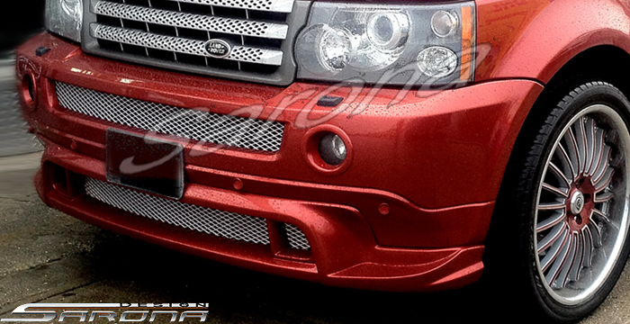 Custom Range Rover Sport Front Bumper Add-on  SUV/SAV/Crossover Front Lip/Splitter (2006 - 2009) - $640.00 (Part #RR-002-FA)